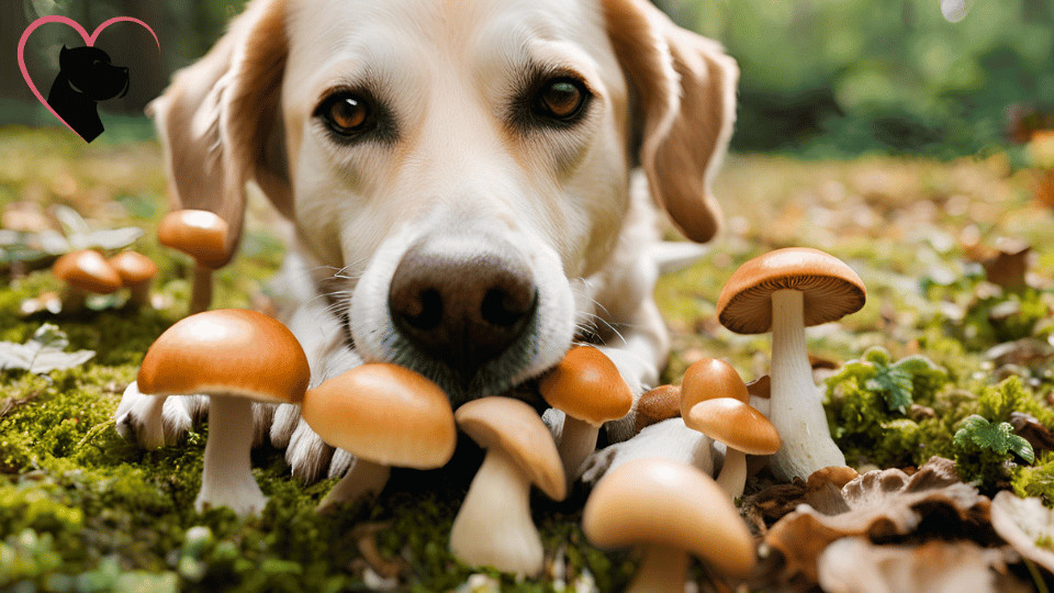 Dog and Mushroom